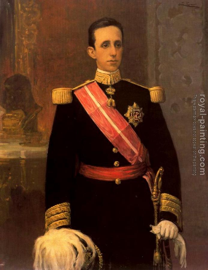 Julio Romero De Torres : Retrato de Alfonso XIII